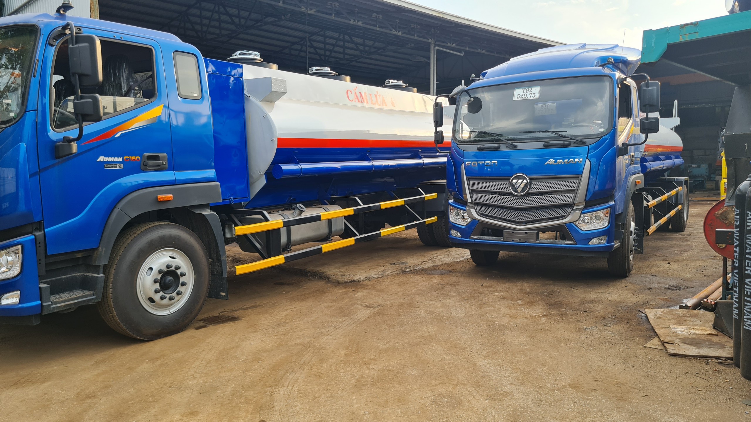 Xi téc chở xăng Foton Auman C160