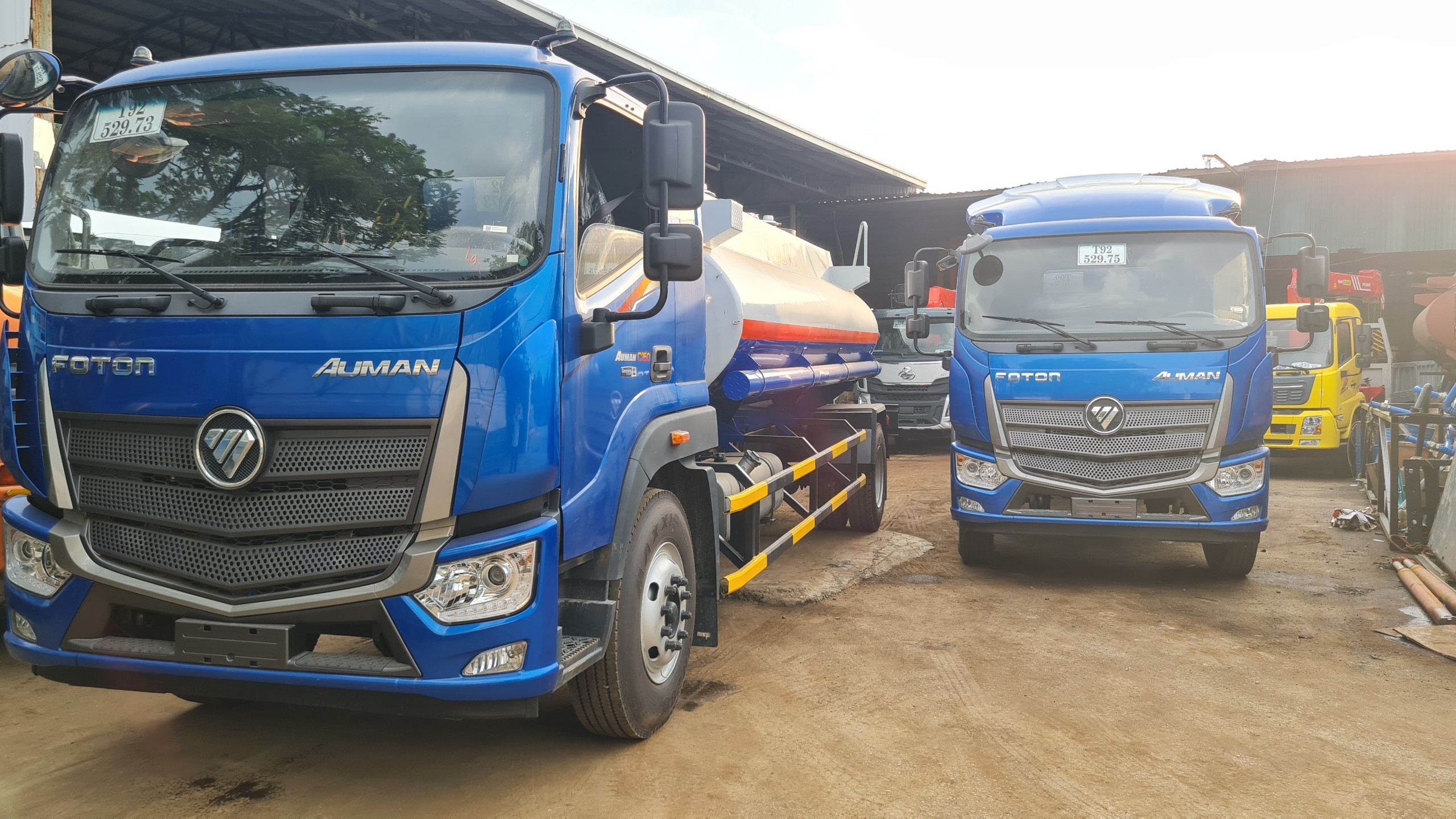 Xi téc chở xăng Foton Auman C160
