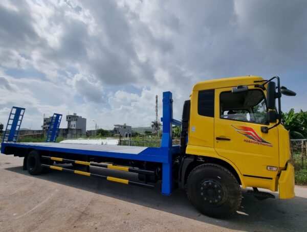 XE NÂNG ĐẦU CHỞ MÁY CÔNG TRÌNH DONGFENG DFH5160XXYBX5V